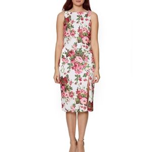 Betsey Johnson floral knee length dress size 14